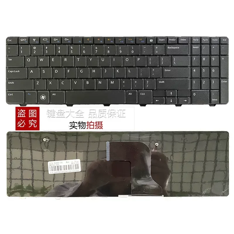 For Dell Inspiron N5010 15R N5010D M5010 M501R Laptop Keyboard Replacement