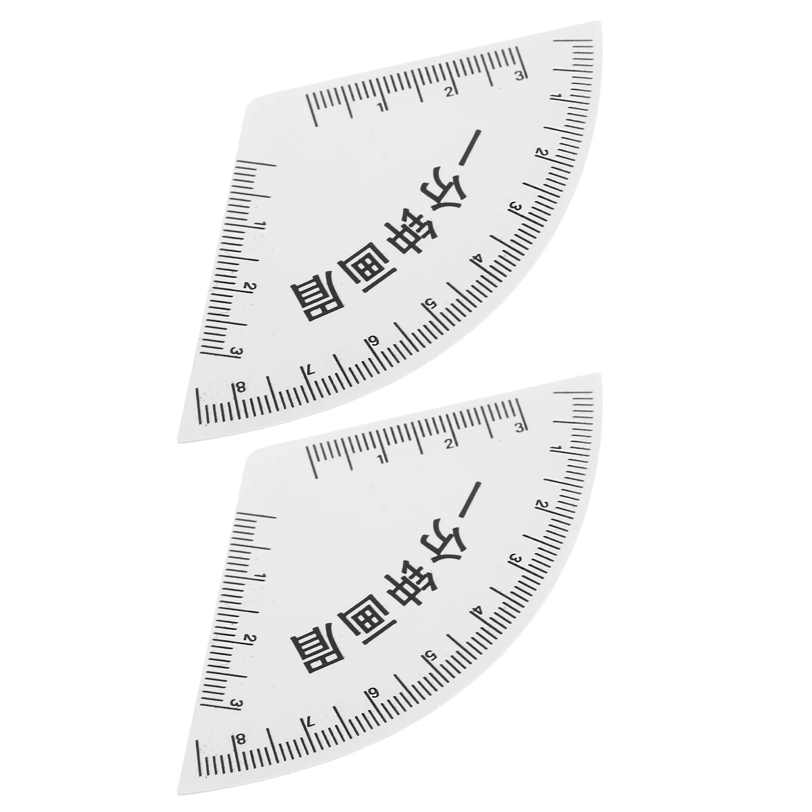 

2Pcs Eyebrow Mapping Ruler PVC Fast Drawing Measurement Tools Reusable Stencil Eyebrow Shaping Guide Makeup Drawing Accessory