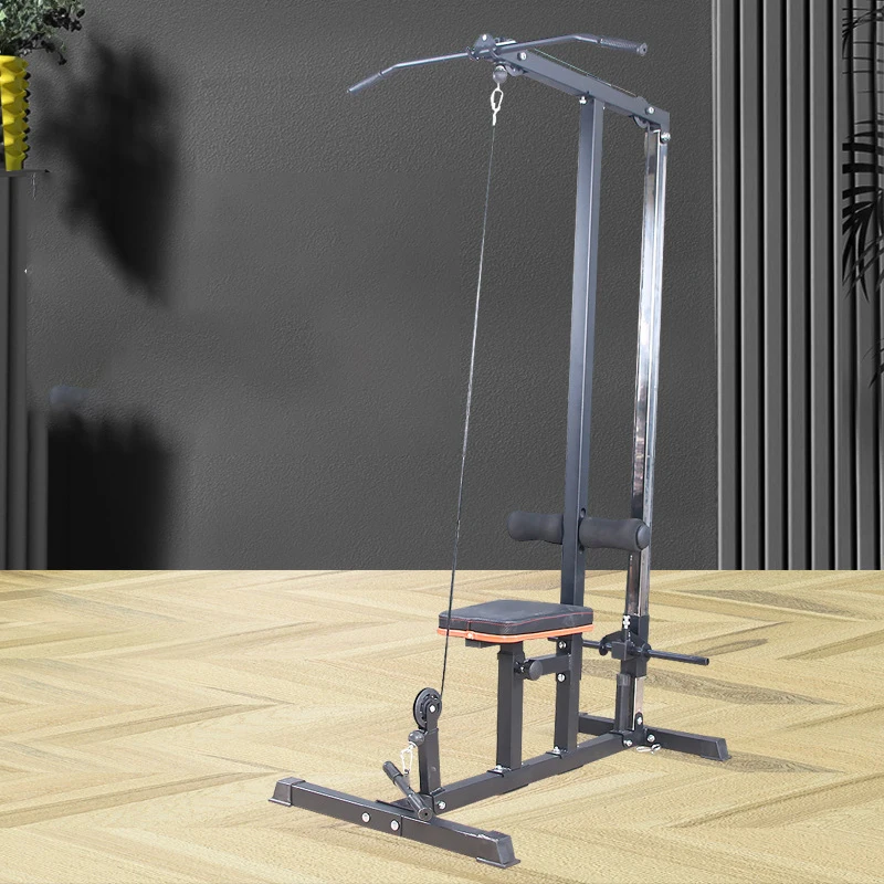High and Low Pull Integrated Trainer Home Fitness Training Station Lat Pulldown Low Row Lift Cable Pulley Machine