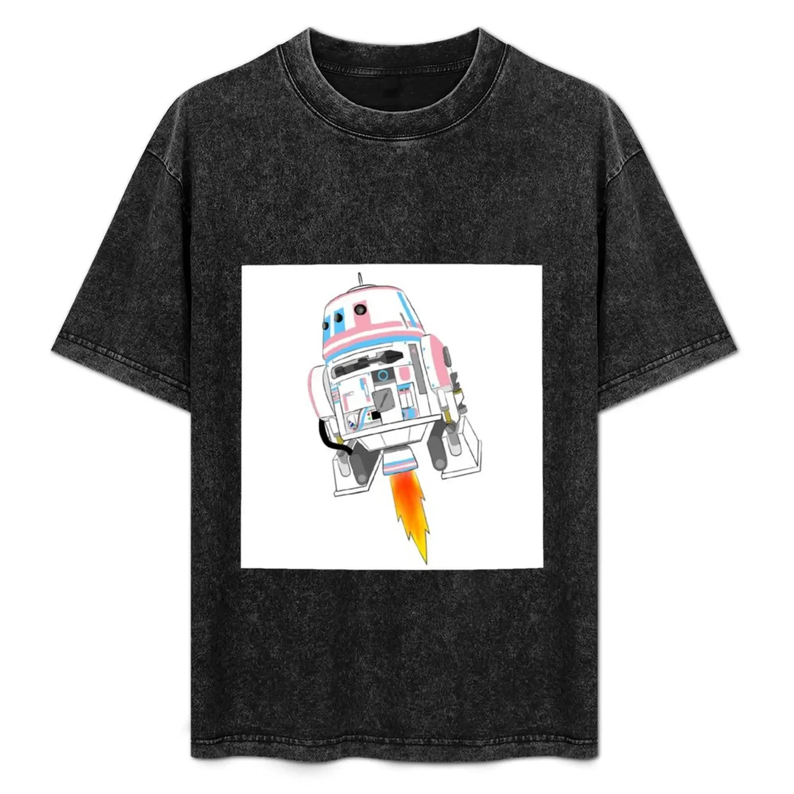 

C4-TR4N5 T-Shirt Trendy Print Short Sleeve T-Shirt