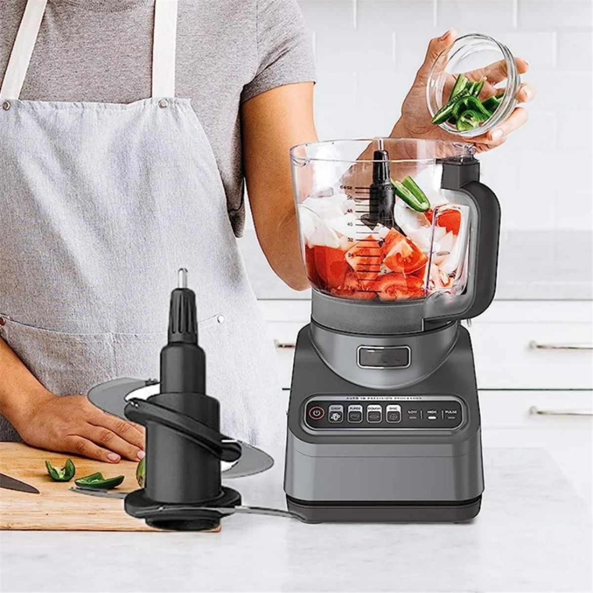 ABKR 2 قطعة استبدال شفرة التقطيع للنينجا 64oz BN601 BL770 BN2PCS801 منتج أغذية السلطانية تقطيع شفرة الخلاط