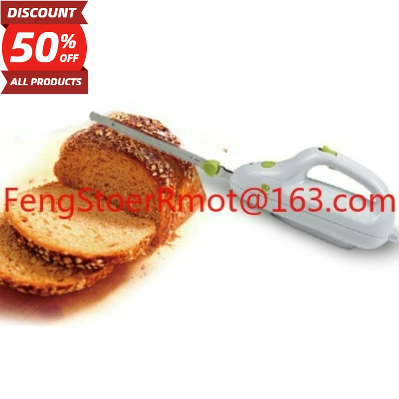 

Electric bread knife, baking, stainless steel sawtooth knife saw frozen meat plug-in multi-function