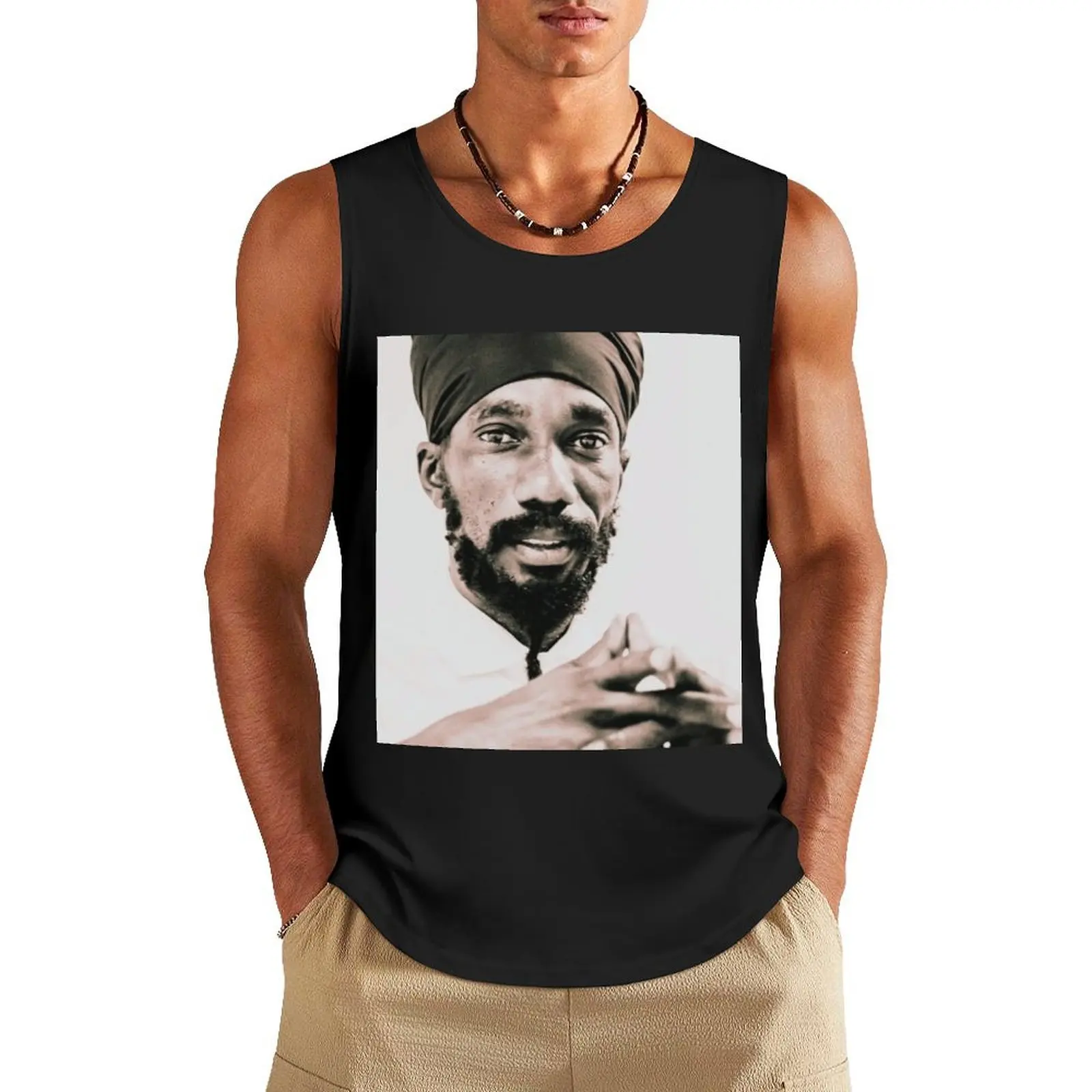 SIZZLA Tank Top anime clothes bodybuilding men clothes plain t-shirt