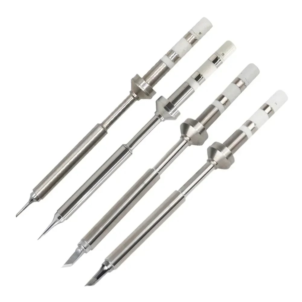 

4pcs TS100 Soldering Iron Tips TS- (KU+C1+BC2+ILS) Replacement Accessories For Electric Soldering Welding Equipment