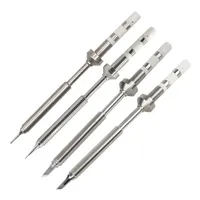 4pcs TS100 Soldering Iron Tips TS- (KU+C1+BC2+ILS) Replacement Accessories For Electric Soldering Welding Equipment