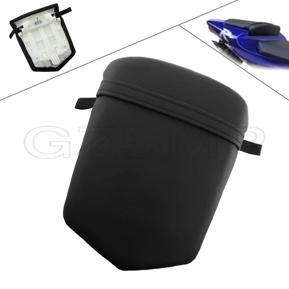 

Black Motorcycle Rear Passenger Seat Pillion Cushion fit For YAMAHA YZF R1 2000 2001 YZFR1 YZF-R1