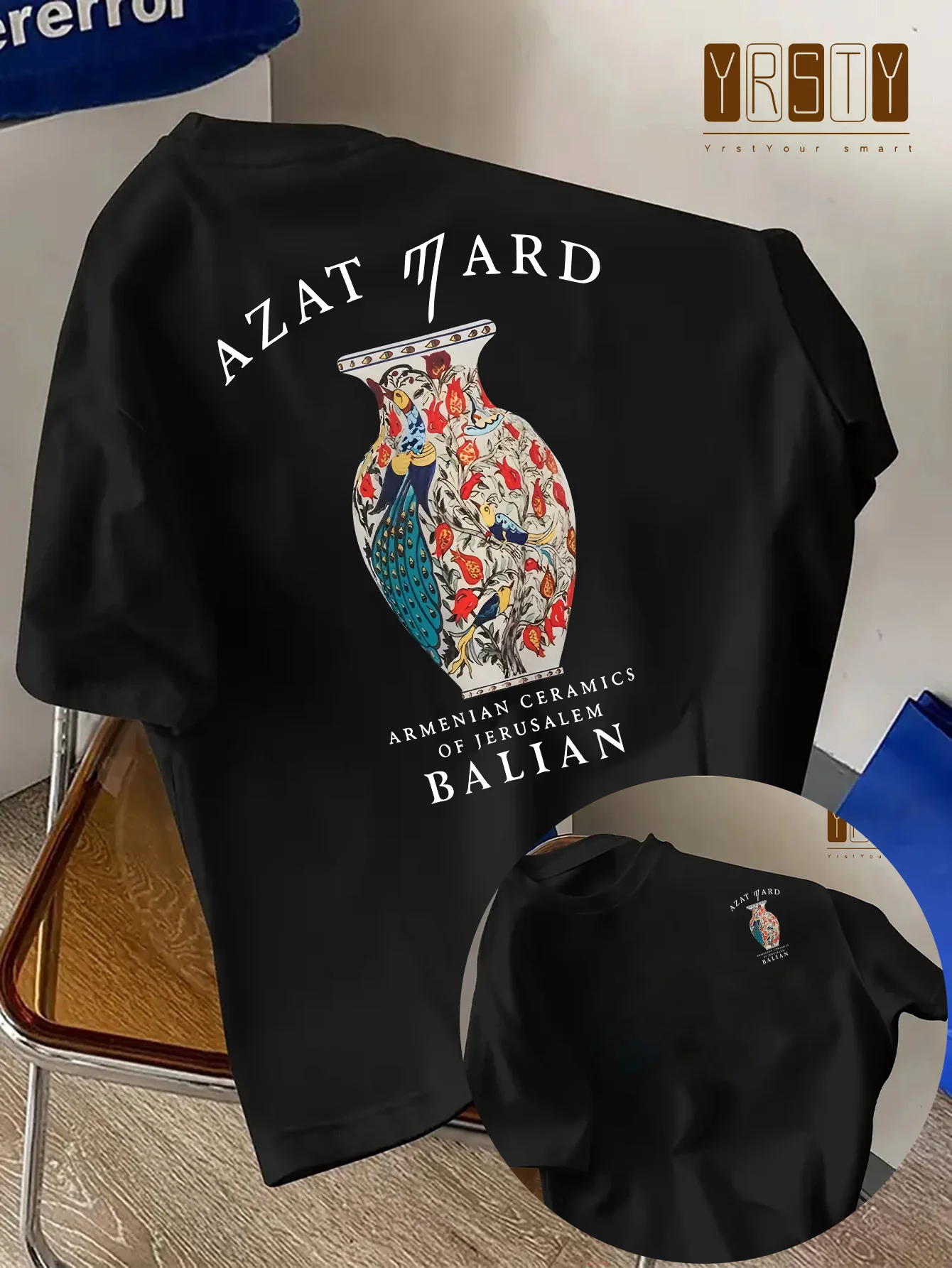New Summer Tide: Restoring Ancient Styles, Individuality, High-End Design Sense, Printed T-Shirts, Comfortable and Casual.