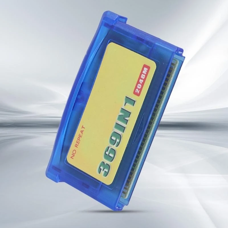 Retro Gaming Cartridge Card 369 in 1 English Version for Handheld Console 83CF - Image 5