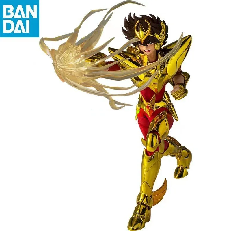 In Stock BANDAI Saint Cloth Myth EX Pegasus Seiya Final Bronze Saint Cloth Gold Limited Edition Anime Character Model Toy