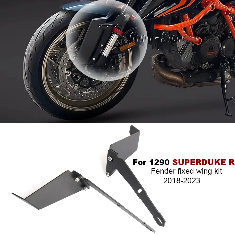 

2018 2020 2021 2022 2023 For 1290 SUPERDUKE R Motorcycle accessories Adjustable fender fixed wing Mudguard stability kit
