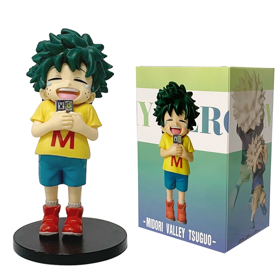 New Arrival My Hero Academia Childhood Izuku Midoriya / Childhood Katsuki Bakugo Action Figures Decorations Doll Model Toy Gift