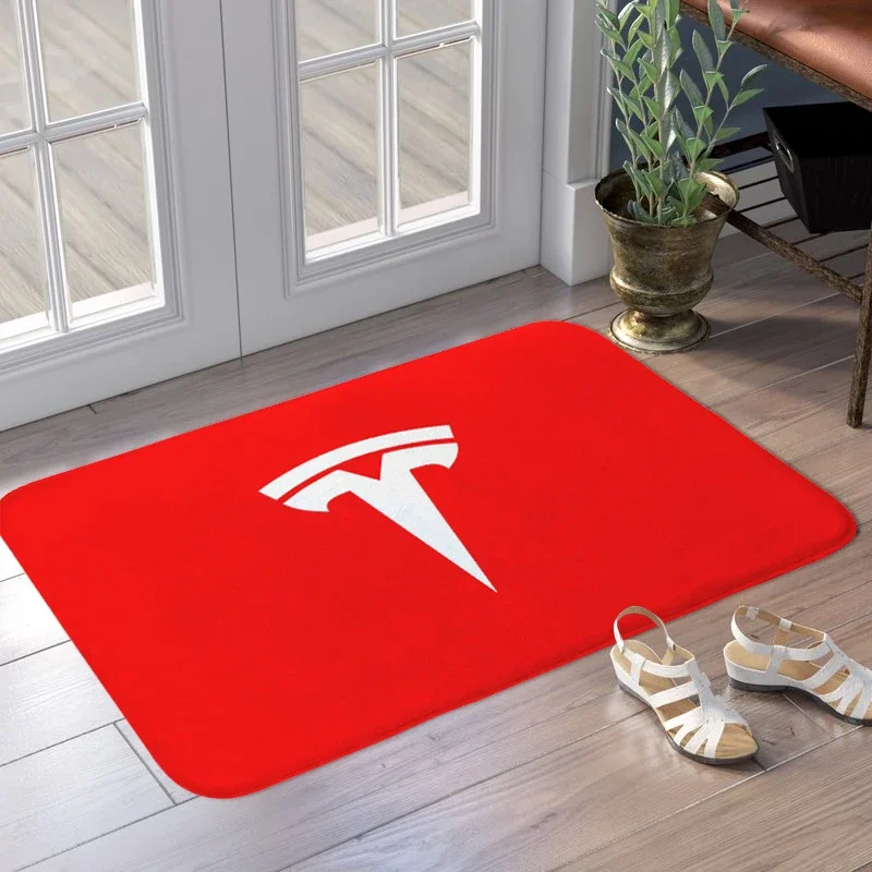 Interior Entrance Mat Non-slip D-Teslas Hallway Living Room Floor Carpet Slip-resistant Balcony Bedroom Rug Home Decor Items