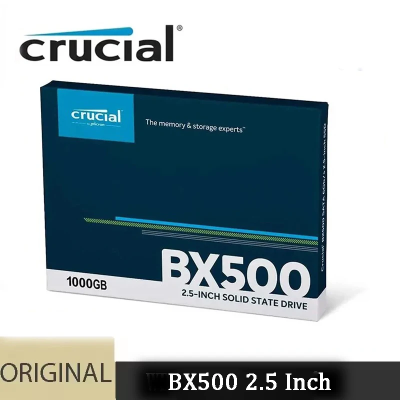 محرك الأقراص الصلبة الأصلي BX500 240G/500g/1T/2T/4T NAND SATA 2.5 بوصة المدمج في الحالة الصلبة مناسب لأجهزة الكمبيوتر المحمول المكتبية SSD #1