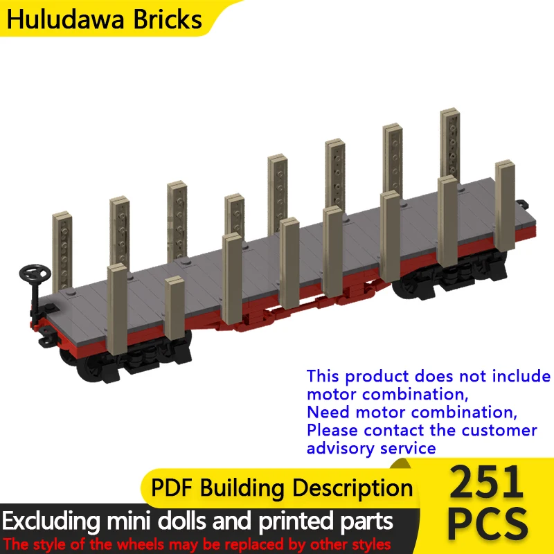 

Модель городской автомобиль MOC, строительные кирпичи, узкий калибр, грузовой плоский автомобиль, модульная технология, детские праздничные подарки, сборные игрушки, костюм