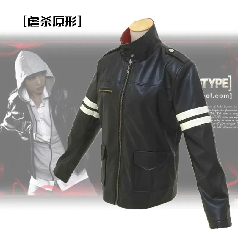 2025 Nuovo Nuovo Prototipo Alex Mercer Costume Cosplay Giacca Ricamata Cappotto di Pelle PU Costumi di Halloween per Donne/Uomini S-3XL ☆ ☆