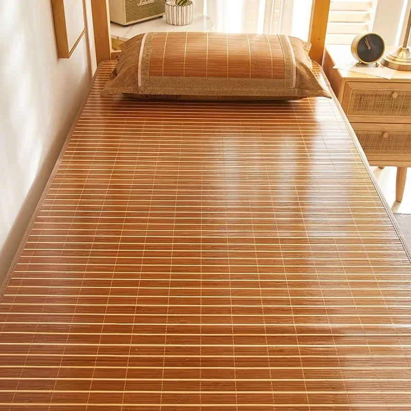 

Customizable bamboo mat ice silk mattress summer naked sleeping