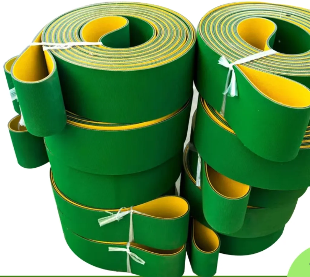 

2200x60x2mm Yellow Green Nylon Sheet Flat Transmission Belt