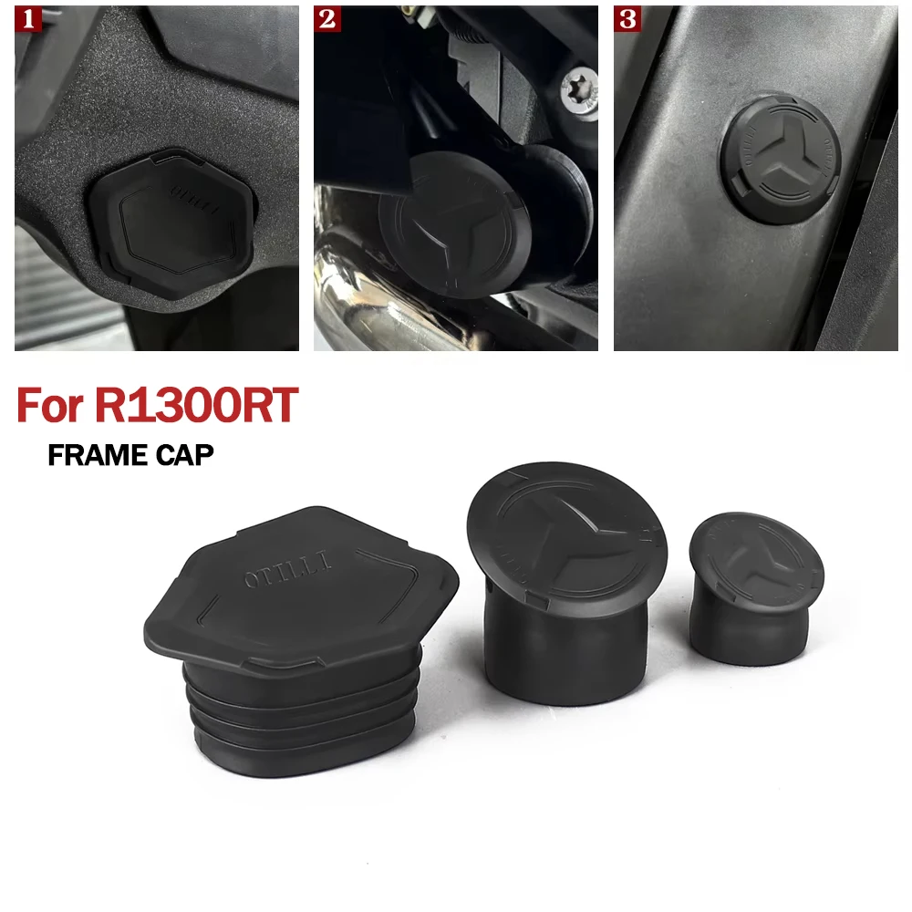 

For BMW R1300RT 2025 2026 R1300 RT R 1300 RT 1300RT New Accessories Motorcycle Frame Hole Caps Cover Plug Black kit