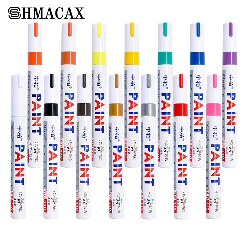 1Pc Metal Glasses Frame Paint Off Paint Repair Pen Paint Note Mark Pen Special Non-Fade Waterproof Glasses Accessories