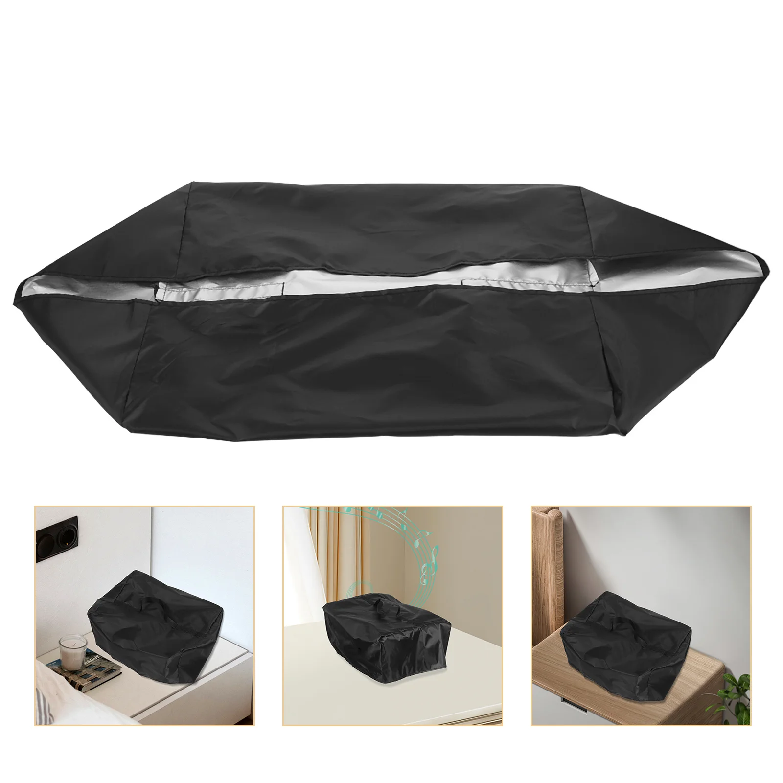 

Vintage Gramophone Cover Record Player Dust Cover Oxford Cloth Waterproof Dustproof Protection for Turntable Audio Setup