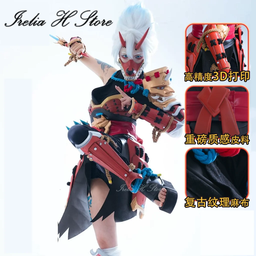 

Irelia H Store Kiriko from O W Kiriko Косплей Костюм для женщин Игровые костюмы на Хэллоуин доспехи полный комплект высокого качества новая кожа