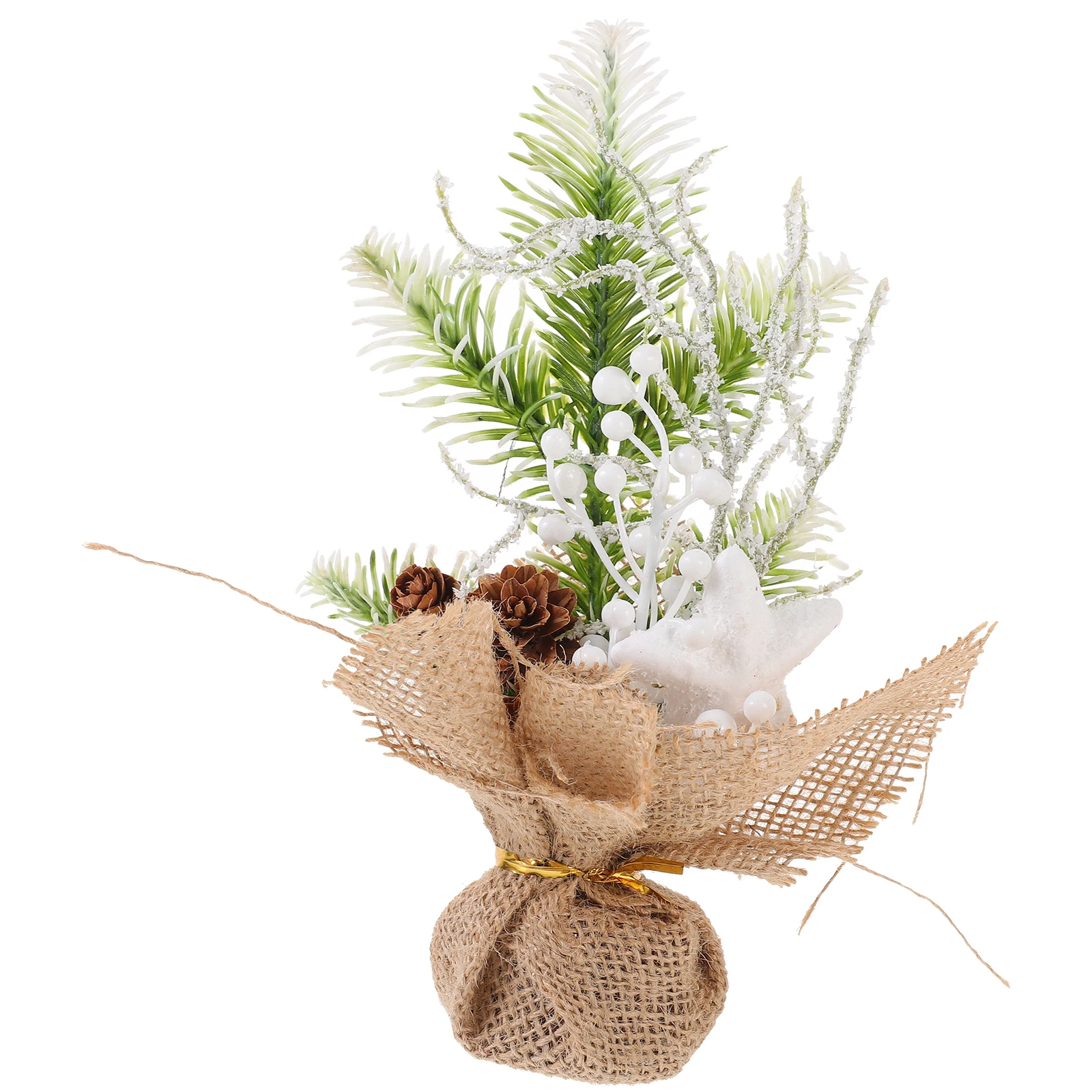 

Creative Burlap Pe Christmas Tree Decorations Festive Home Party Ornament Desktop Decoration For Office Mall L Size