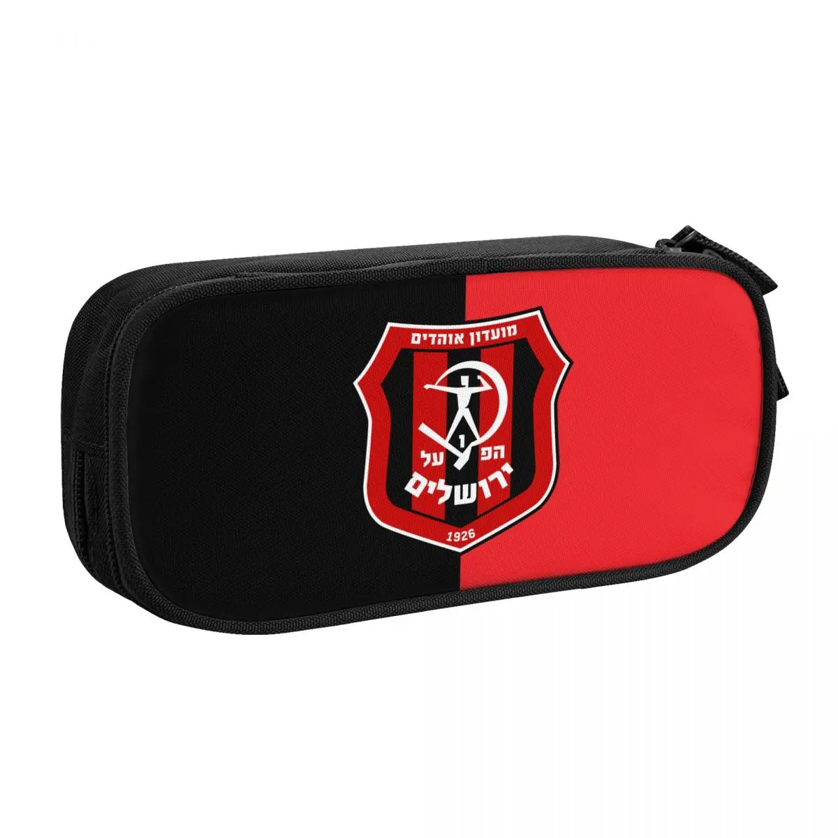 

Hapoel Jerusalem Big Capacity Pencil Pen Case Office College School Large Storage Bag Pouch Holder Box Organizer