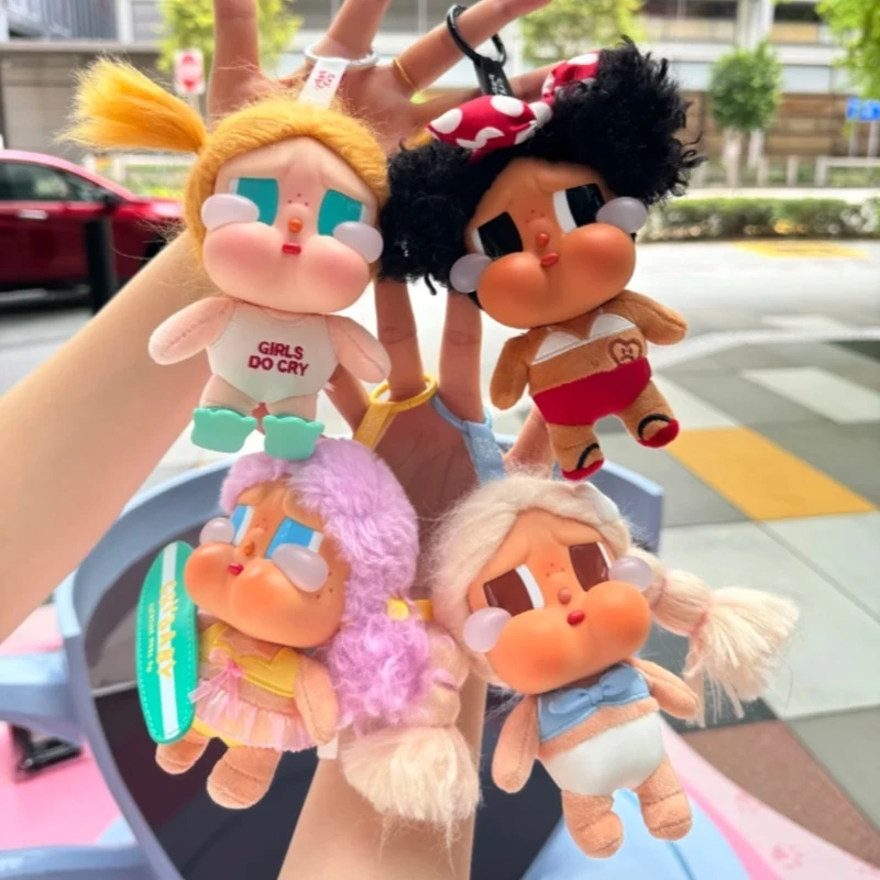 

Оригинальная фигурка Pop Mart Crybaby Vacation Mode On Series в слепой коробке, украшение для дома, сюрприз, таинственная коробка, подарок для детей, персонализированный подарок
