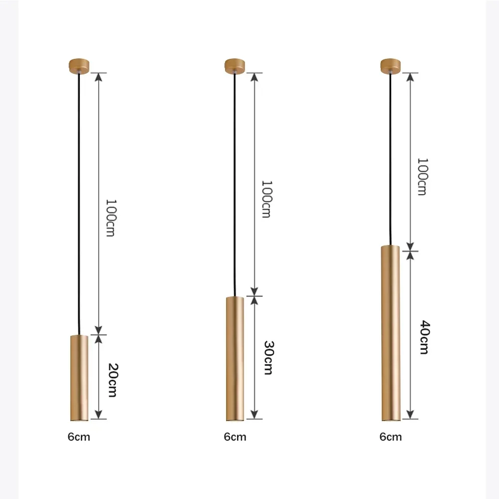 

Modern LED Pendant Light Long Tube Pendant lamp Cylinder Pipe Hanging Lamp for Living Room Kitchen Light Fixture Decor Luminaire