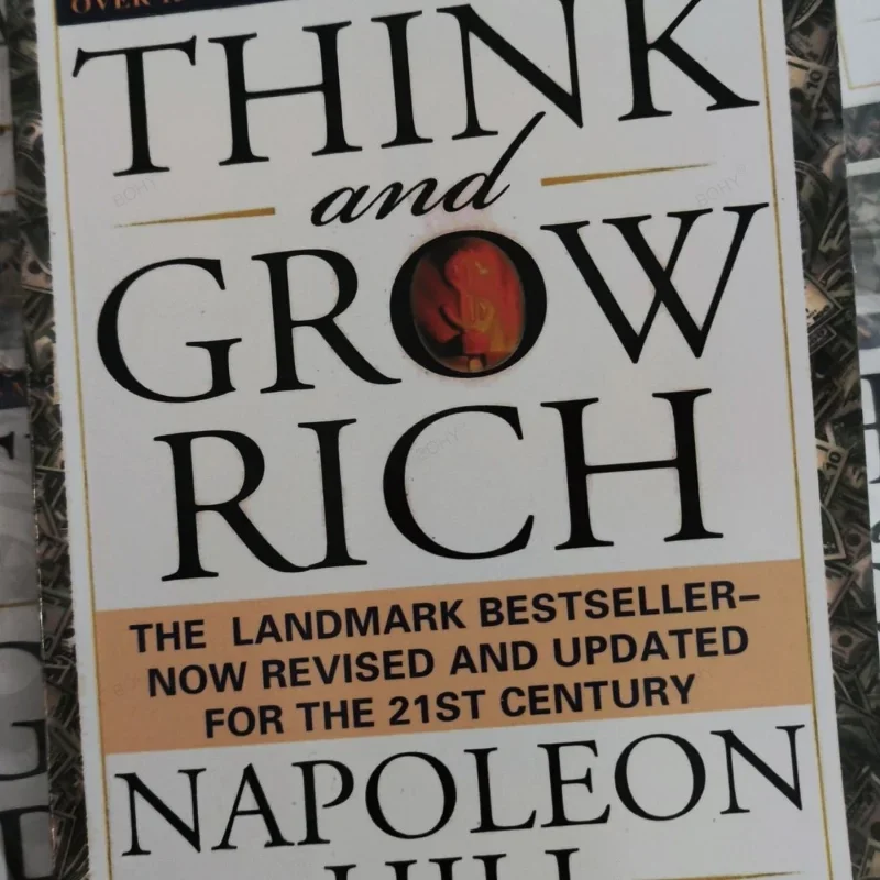 Pikirkan dan menumbuhkan buku Napoleon Hill yang kaya