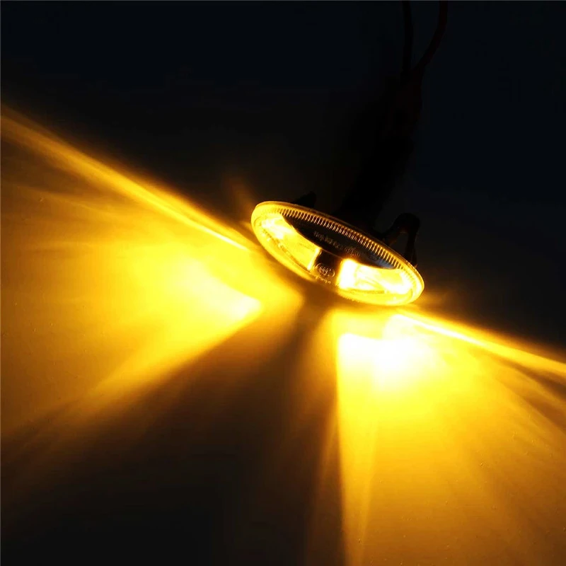 إشارة انعطاف السيارة ، مصابيح جانبية للدرابزين ، سيتروين سي 2 ، إيليسي ، بيكاسو ، بيجو ، صانعة ، 2