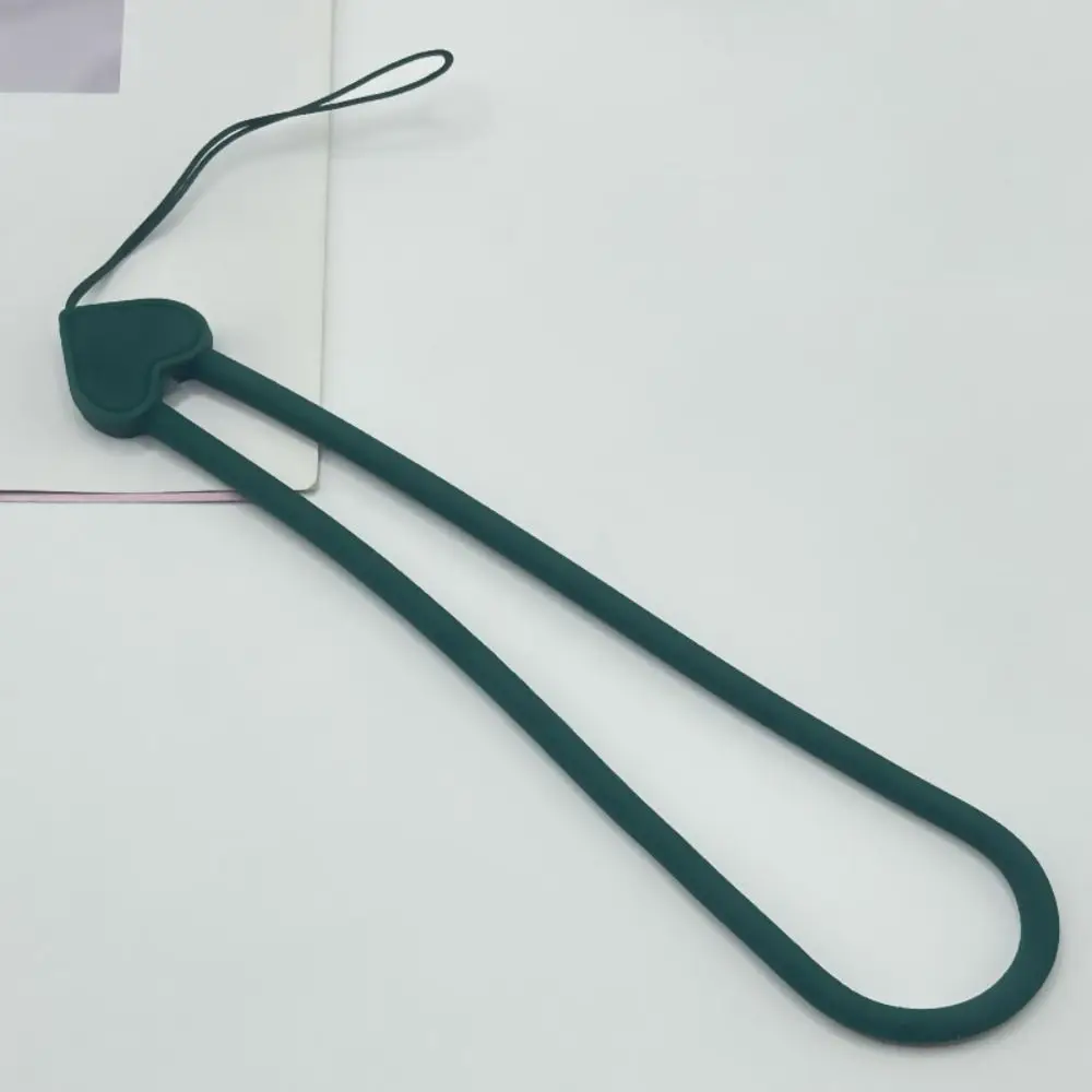 Silicone Wrist Hand Strap Phone Lanyard Short Rope Mobile Phone Strap Phone Charms Pendant Phone Hanging Rope For Mobile Phone