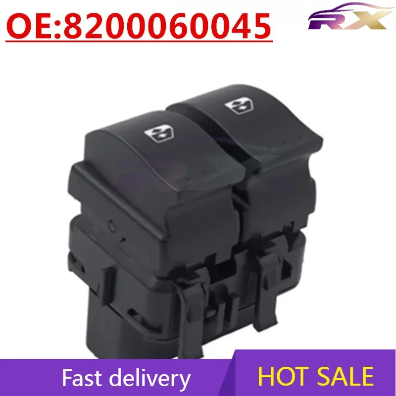 

OEM:8200060045 Suitable for 1998-2008 Renault Megane glass lift switch Electric window control switch