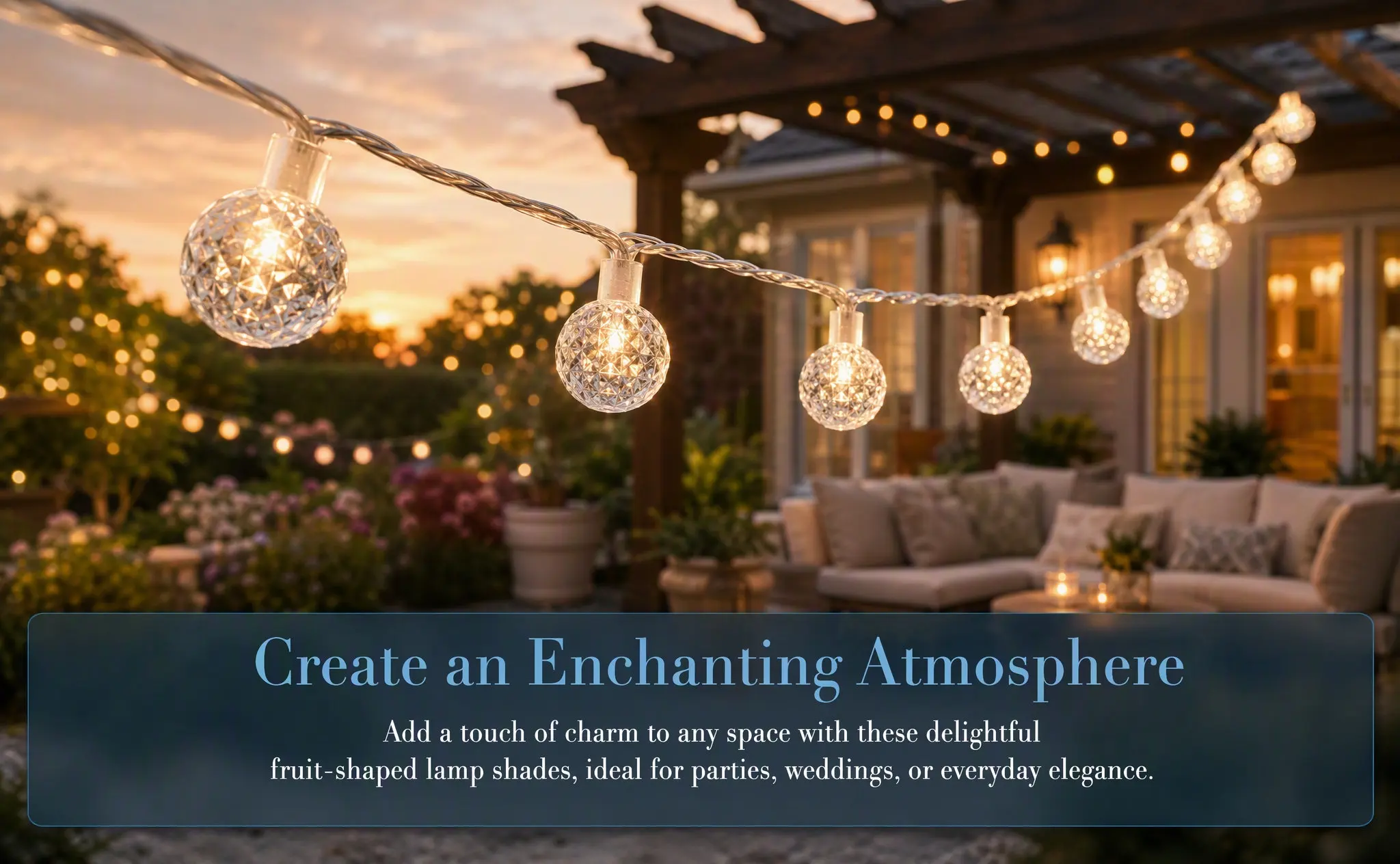 100Pcs Pineapple Light Cover for String Lights 5Mm Mini Globe LED Bulbs Waterproof Decorative Hanging Lampshade Covers for Patio