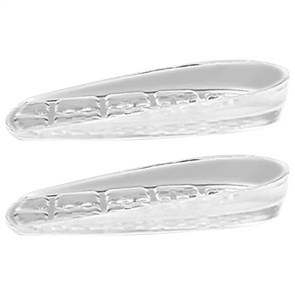 

NonSlip Heel Pad Inserts Transparent Gel Cushions for Breathable Elastic SelfAdhesive HeelCups Pads Women ShoeCare