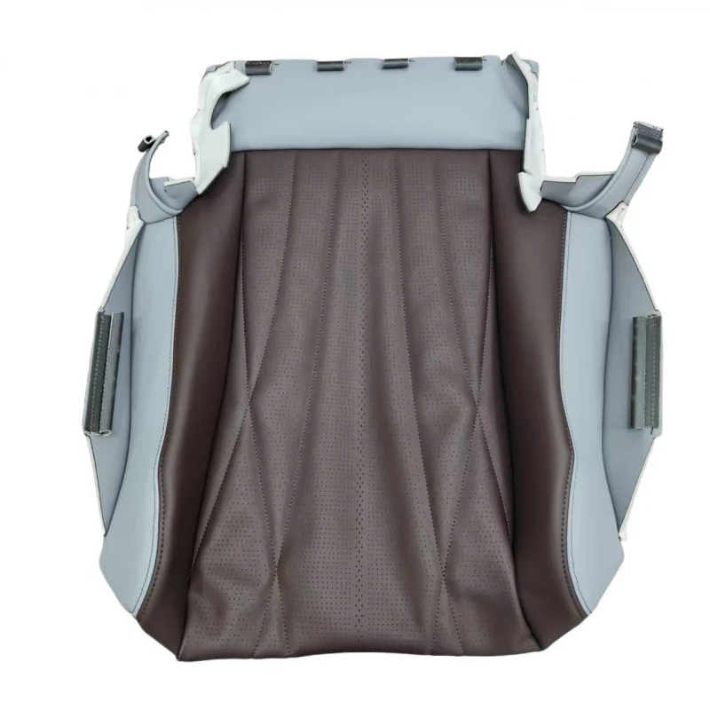 

Комплект чехлов для автомобильных сидений из кожи класса люкс в деловом стиле, универсальный, дышащий, на все сезоны