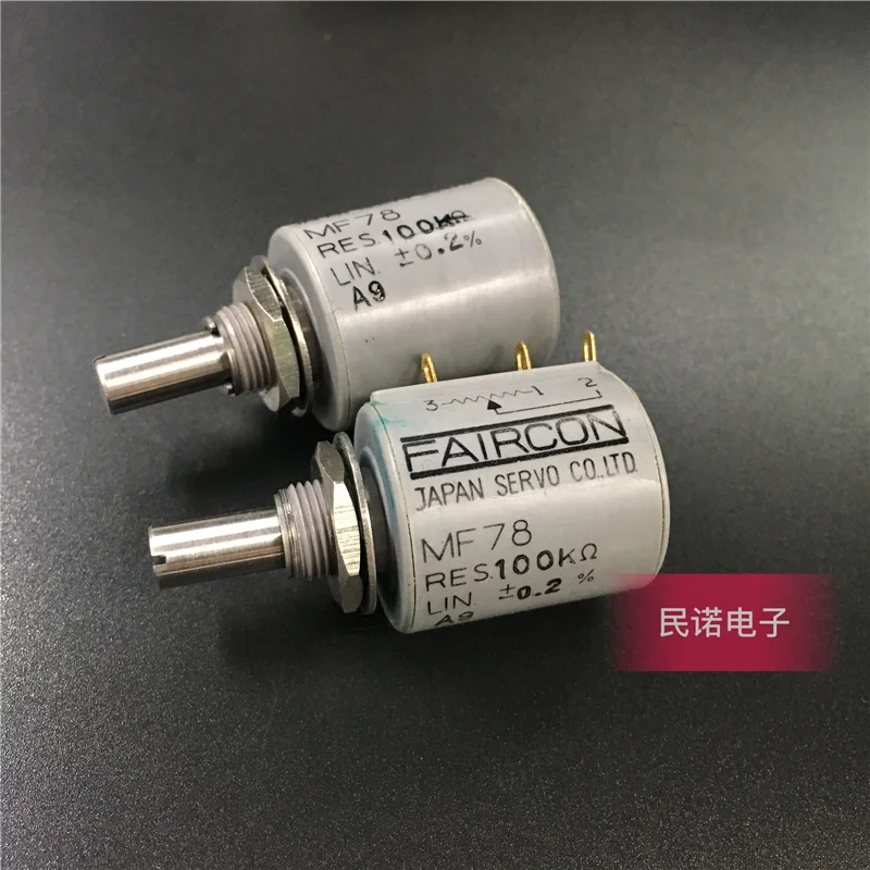 

Brand new imported original potentiometer FAIRCON MF78 100K 2% in stock as shown in the picture