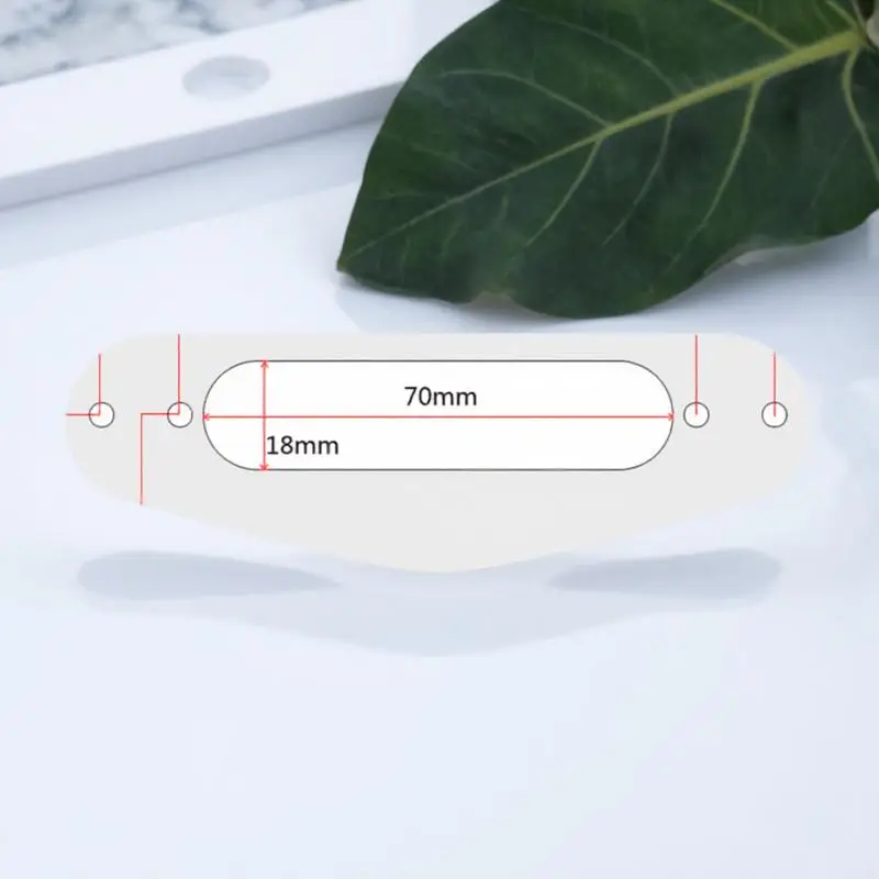 

Guitar Pickup Frame Black Flat Pickup Ring for Electric Single Coil Humbucker Guitar Parts Humbucker Ring