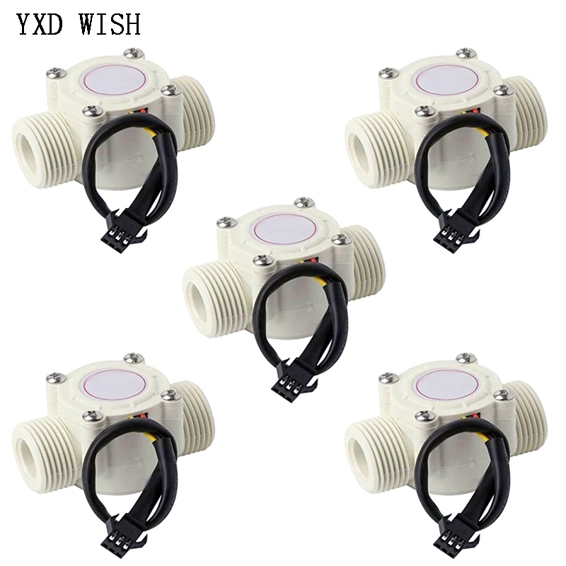 5Pcs 12V Water Flow… - image