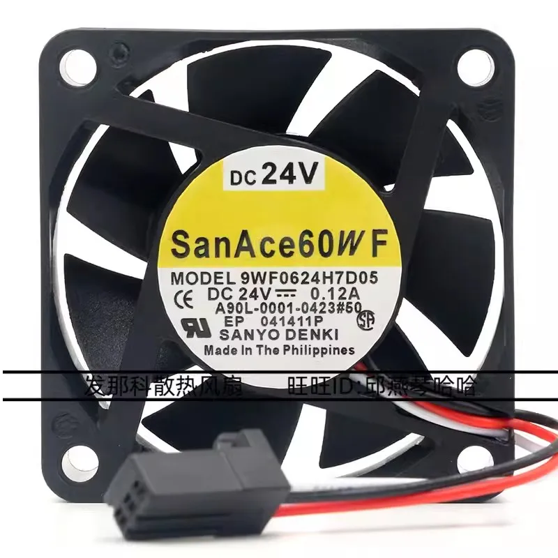 New CPU Cooler Fan for Sanyo 9WF0624H7D03/04/05 A90L-0001-0511/0423 # 50 Fanuc Cooling Fan