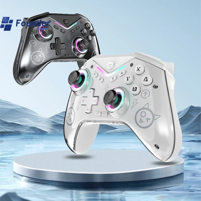 

3C Founder New Transparent Strip Light Switch Controller ProNS Game Controller Runs Smoothly Without Lagging Hot Sale Dropship