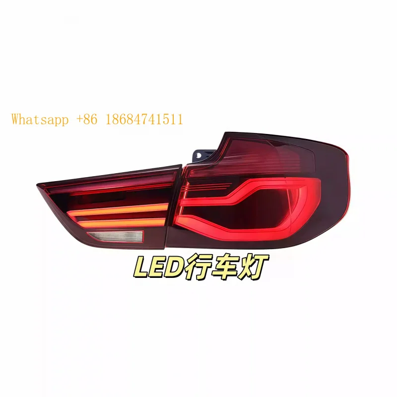 Scale LED Sequential Taillight Mod Trim Compatible with 3 Series GT F34 320 325 328 Luxury Car Styling Accessories