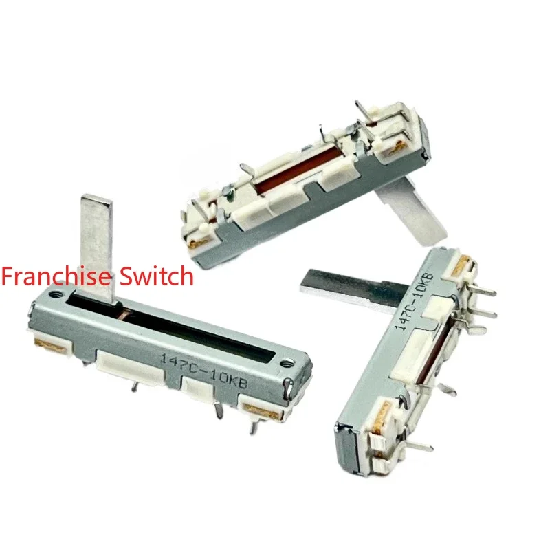 10PCS 35MM Single RS20111A6A05 Straight Slip Potentiometer 10KB Schaftlänge 15mm