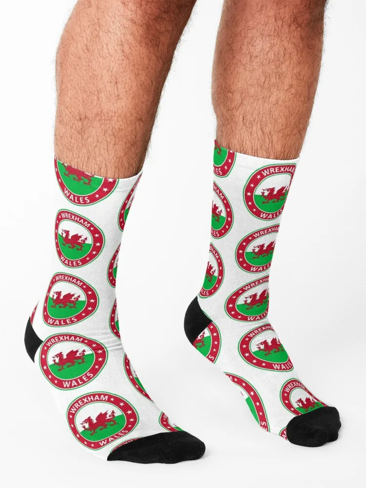 Wrexham, Wales Socks custom sports Thermal man winter Socks Man Women's