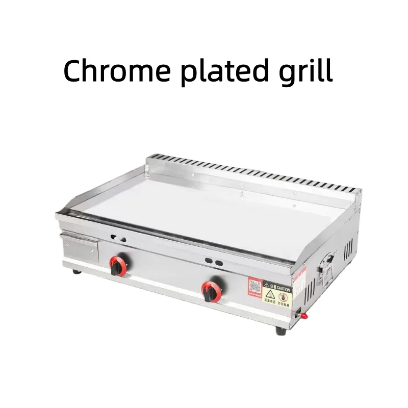 About Commercial Countertop Grill, Non Stick Chrome Panel, Teppanyaki Grill, Hamburger Cooking Grill