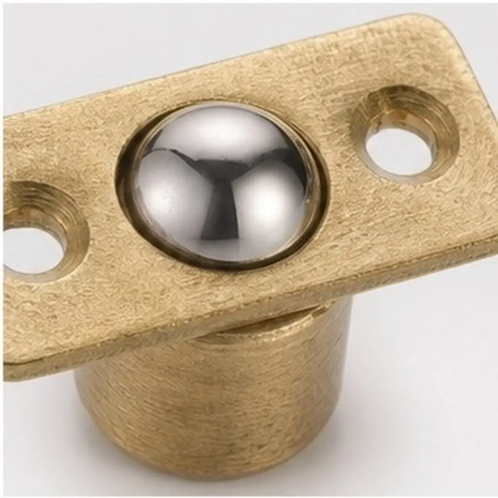 10Pcs High Strength Copper Ball Catch Latch Door Spring Ball Lock for Closet Door Wardrobe Cabinet Hidden Secure Closure