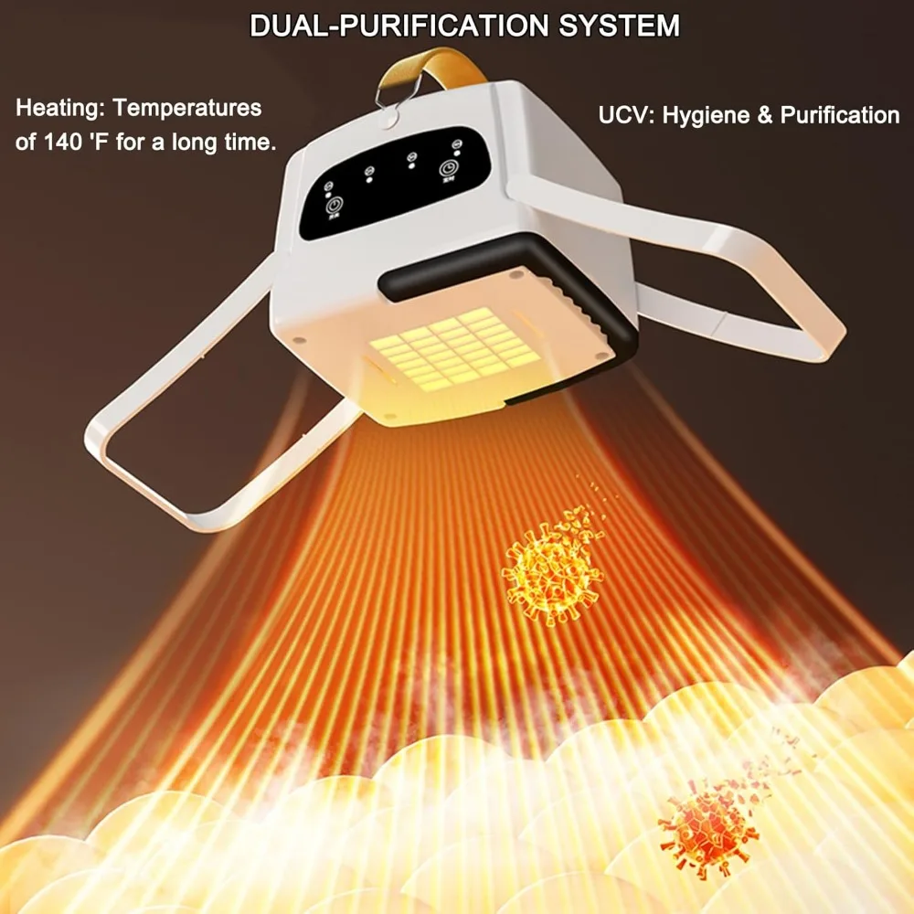 Pengering Pakaian Portabel, Pengering Kompak yang Ditingkatkan, Mesin Pengering Cepat Mini dengan Timer yang Dapat Disesuaikan & Panas Pengurang Kerutan, untuk Perjalanan