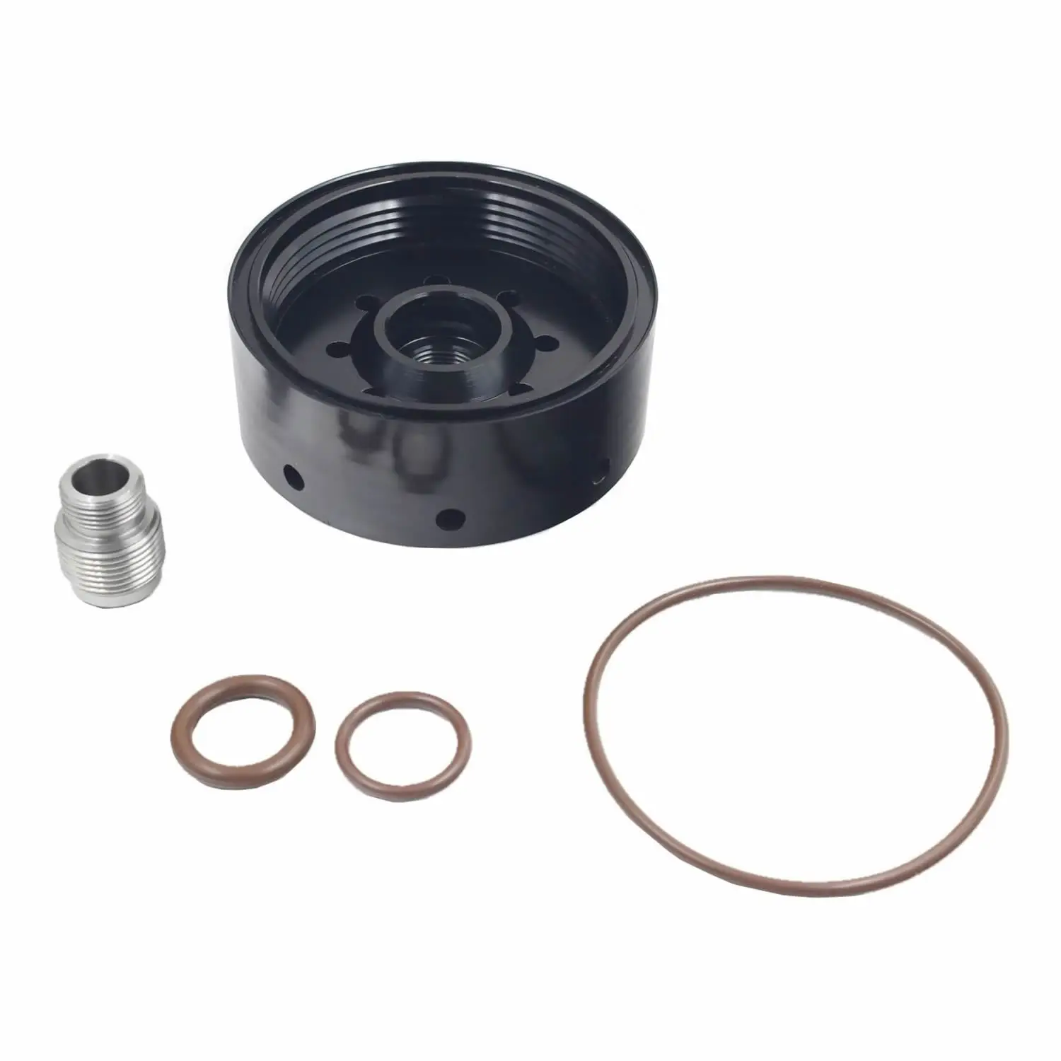 

1R-0750 Fuel Filter Aluminum Adapter Refit Head for Chevy/GMC Duramax Catepillar Fuel Filter 2001-20172001-2017