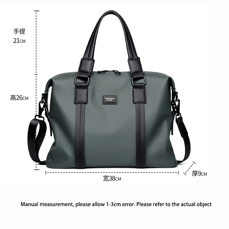 Männer Wasserdichte Oxford Business Messenger Taschen für Männer Schulter Tasche Vintage Umhängetasche Luxus Hohe Qualität Aktentasche Männer Handtasche