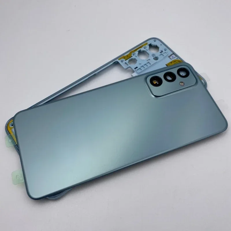 Housing Middle Frame Bezel with Battery + Camera Lens Cover Case for Samsung Galaxy M23 5G M236